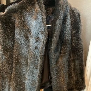 faux fur vest